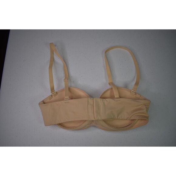 Skims Strapless Convertible Padded Bra Nude Size 32B - Picture 2 of 4